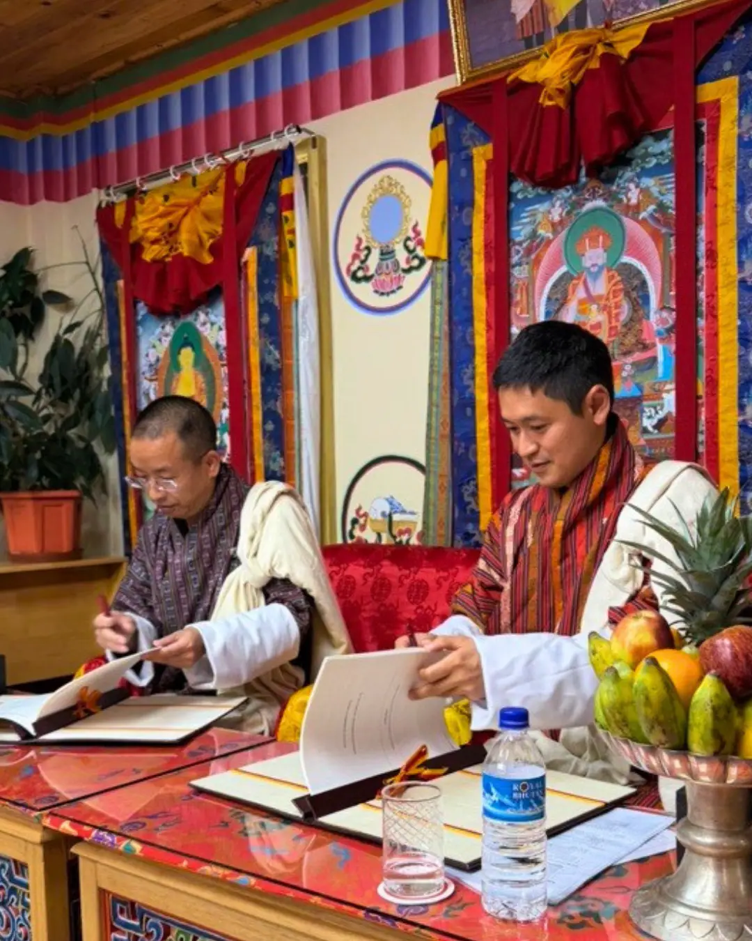 Mr Ng Yi-Xian, Group CEO, EtonHouse International Education Group and Mr Tshewang Chophel Dorji, Secretary, Ministry of Education and Skills Development (2)
